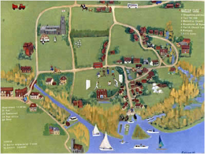 Barton Painted Map