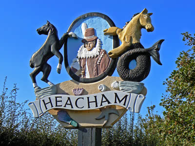 Heacham Sign