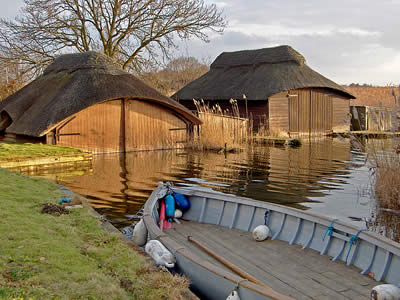 Thatched Boathouses