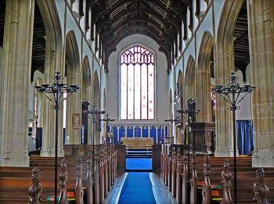 Loddon Church Inside