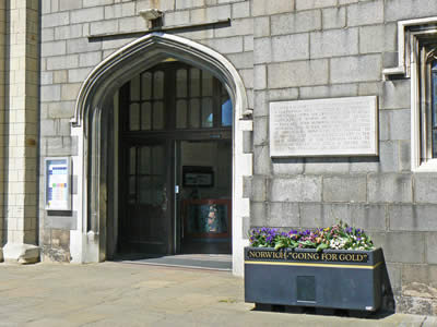 Norwich Castle Entrance