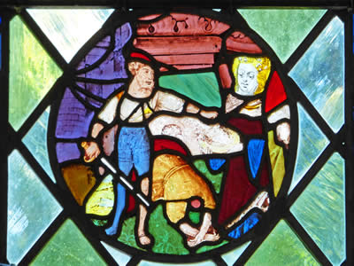 Oxburgh Stained Glass