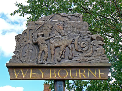 Wybourne Village Sign