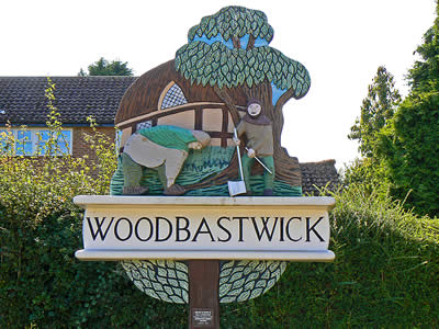 Woodbastwick Village Sign